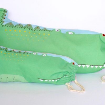 Kit Bolsa Cocodrilo