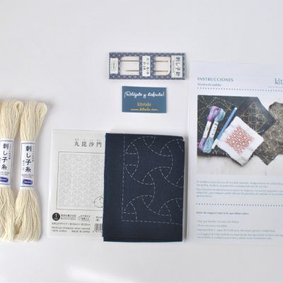 Kit iniciación al bordado sashiko