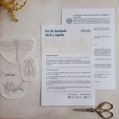 Kit bordado Rápido y Fácil, Insectos